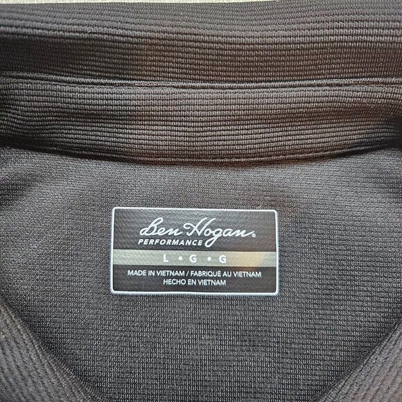 Ben Hogan Performance Men's Golf Polo Long Sleeve Shirt - Size L - Picture 4 of 6